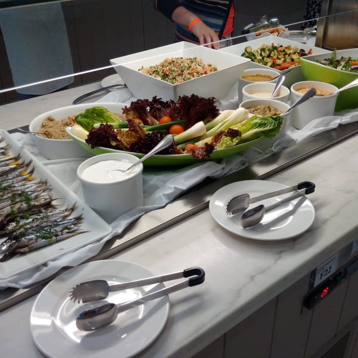 Abendessen Asterias Beach