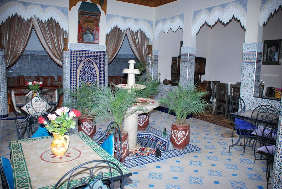 Le Riad a l'intérieur  Riad Mahjouba