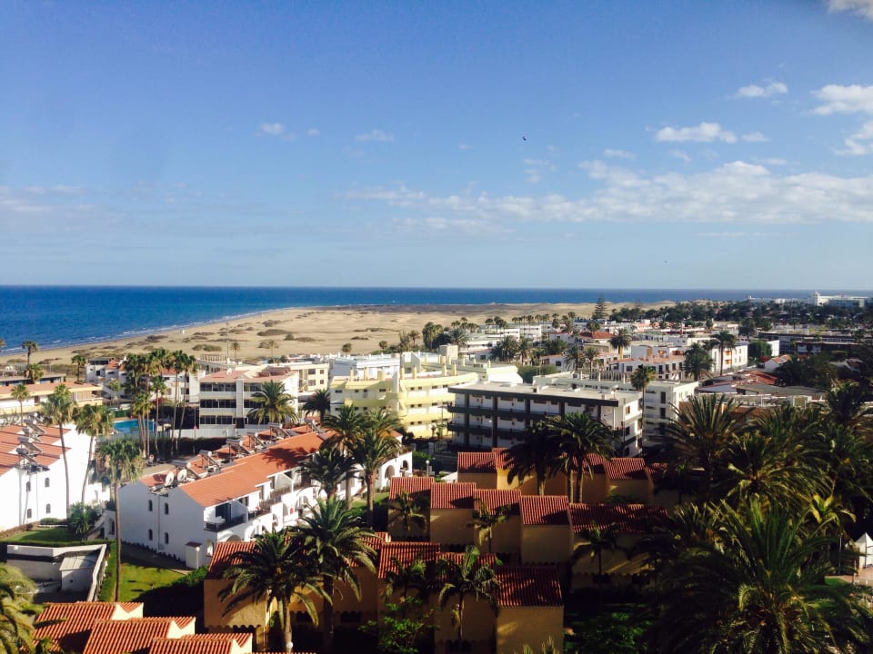 Ausblick 7. Stock Hotel Riu Palace Palmeras