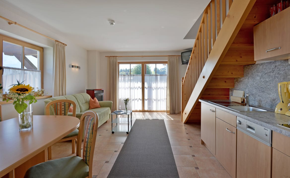 Wohnbereich - Appartement mit 2 getr. Schlafzimmer Hotel Theresia Garni