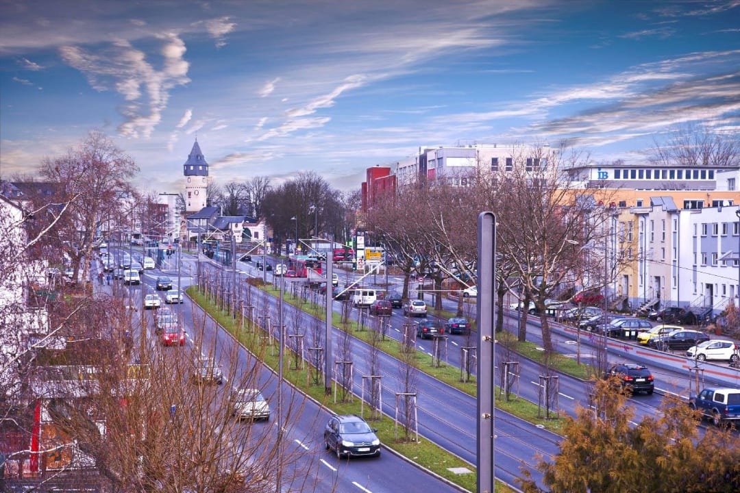 Ausblick Hotel Arena Villa am Wasserpark