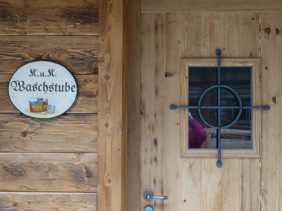 Waschstube Feriendorf Holzleb'n