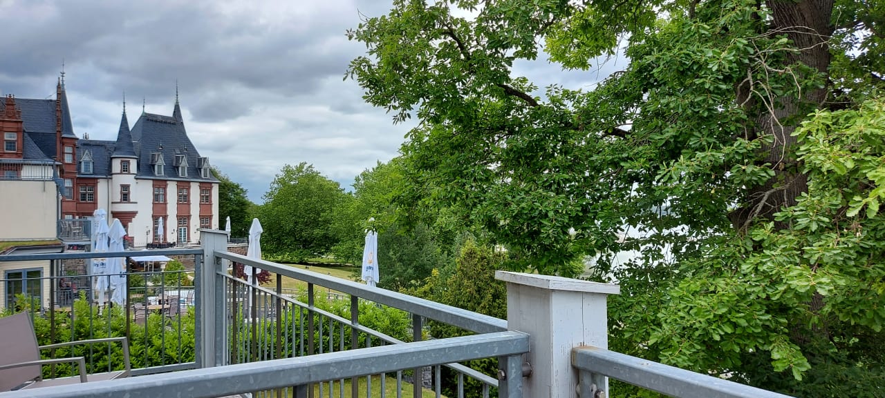 Ausblick Seehotel Schloss Klink