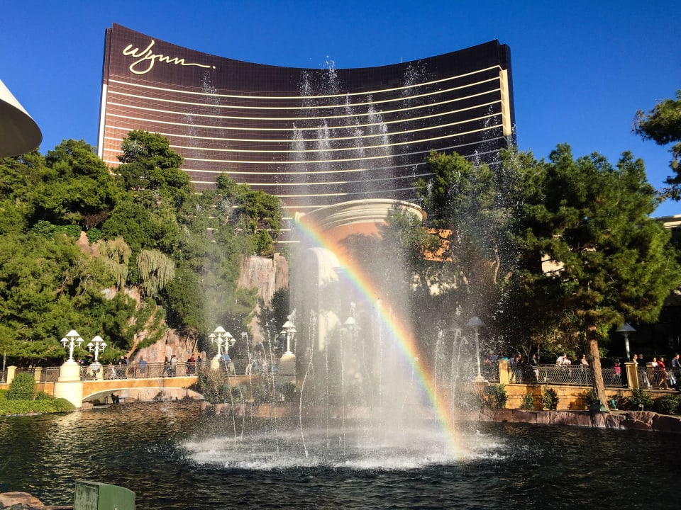 Wasserspiele beim Wynn-Hotel Hotel Encore Las Vegas