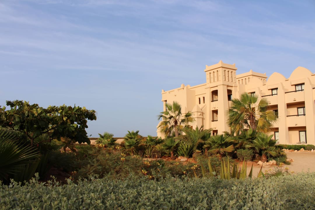 Blick auf die Hotelzimmer Hotel Riu Touareg