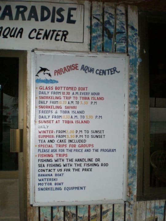 Aqua-Center / Angebot Eagles Paradise Abu Soma