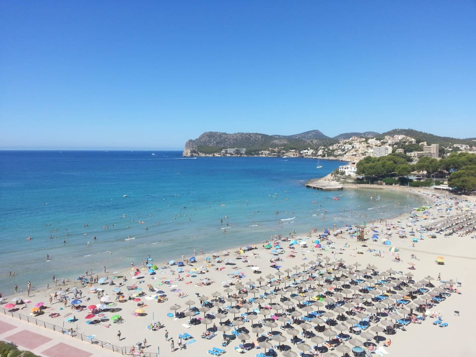 Ausblick Zimmer 834  -toll Hotel Vibra Beverly Playa