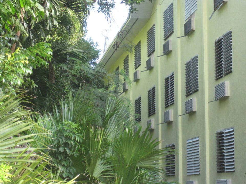 Rückseite, alle Zimmer ohne Balkon Hotel Bayside Inn Key Largo