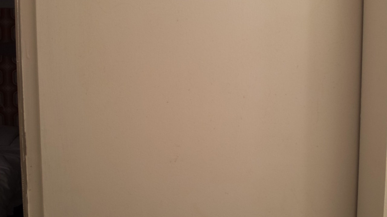 Badezimmertür - ungeputzt 45 Times Square Hotel