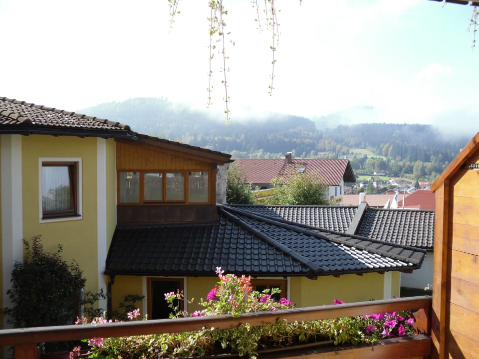 Zimmerblick Nebengebäude Hotel Bergknappenhof