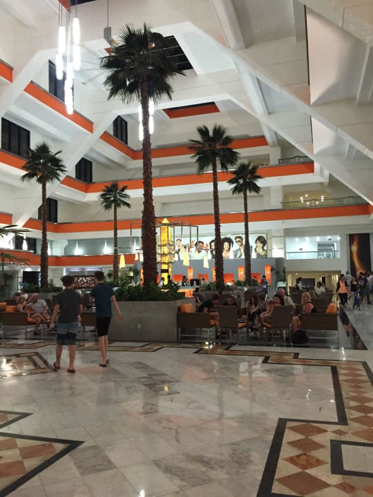 Lobby, nicht mein Geschmack Hotel Riu Caribe