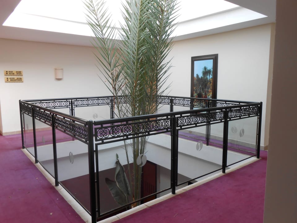 Lichthof im Nebenhaus Sentido Djerba Beach