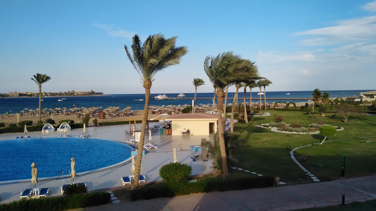 Ausblick Cleopatra Luxury Resort Makadi Bay
