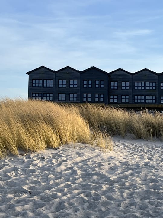 Außenansicht Bretterbude Heiligenhafen