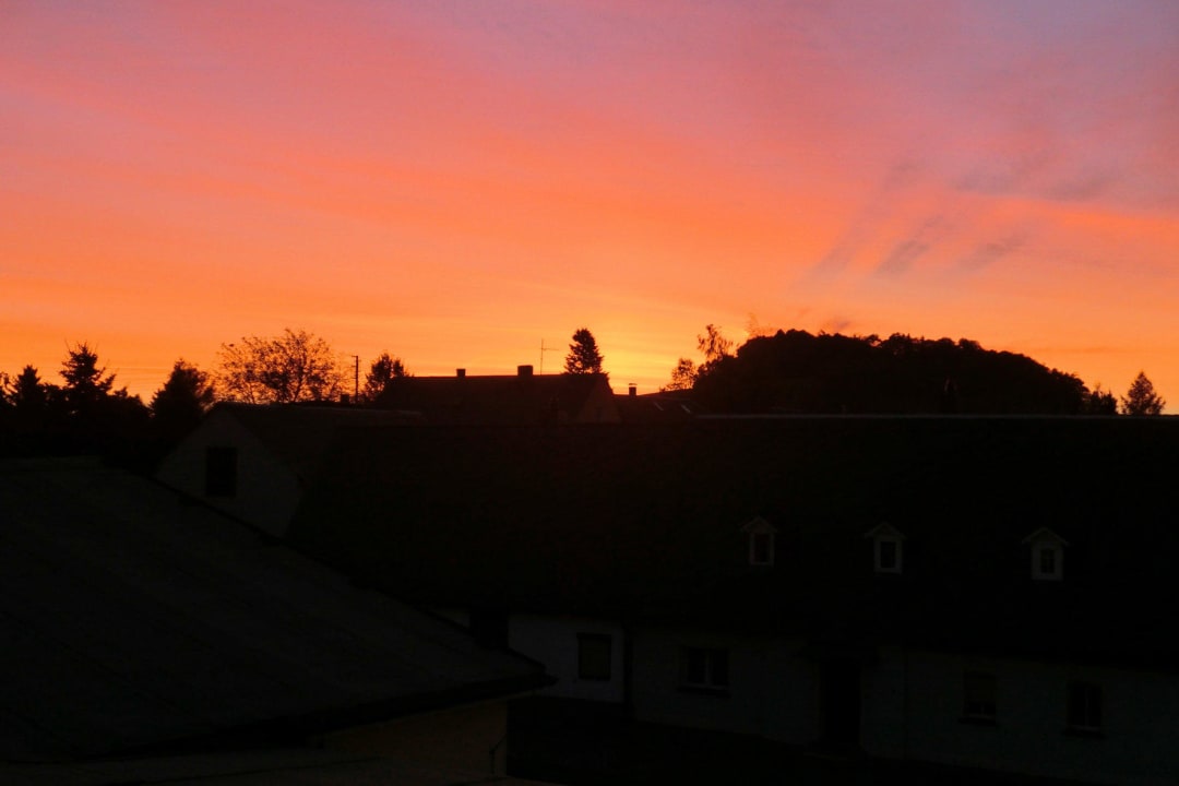 Blick aus unserem Zimmer Zum Hirsch
