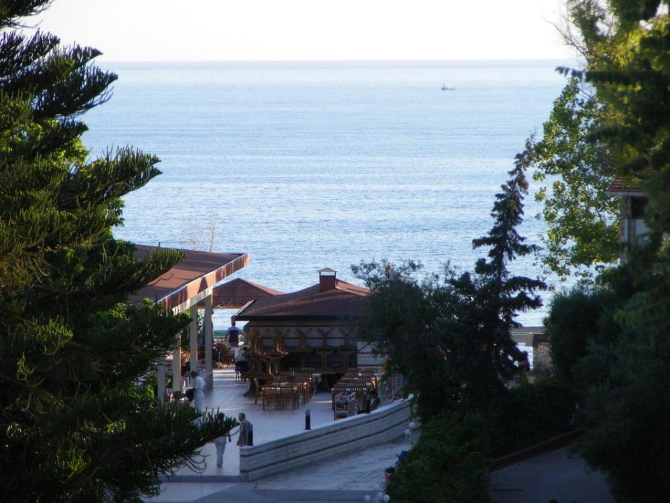 Ausblick vom unserem Zimmer Hotel Sirma