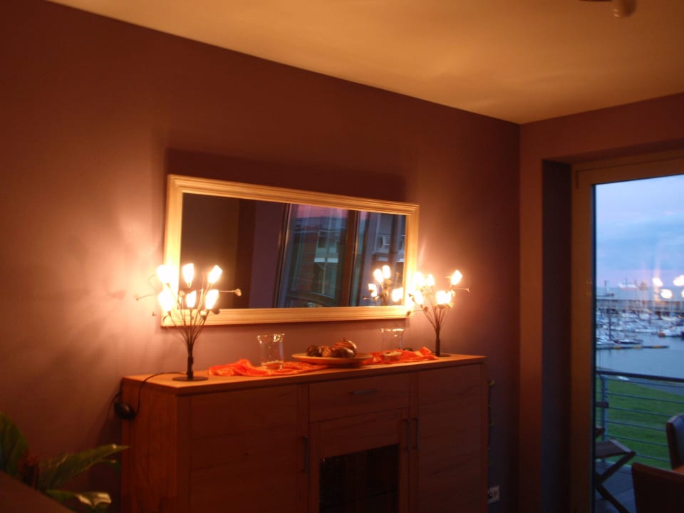 Wohnung mit Ambiente Haus Residenz am Yachthafen Hamer Ferienappartements