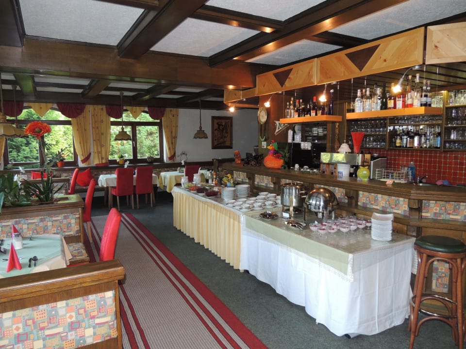 Gastraum Pension Almhof