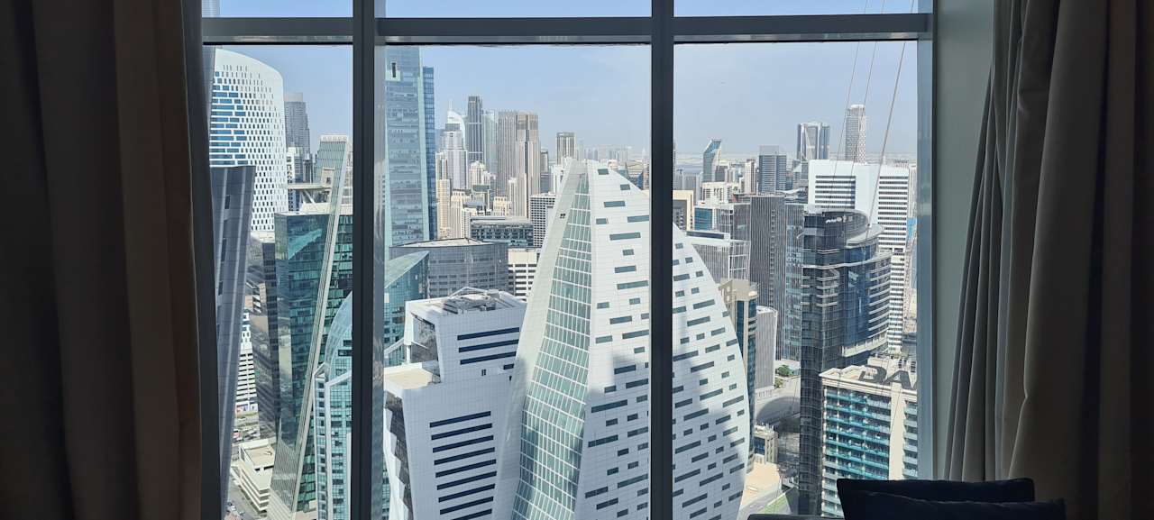 Ausblick JW Marriott Marquis Hotel Dubai