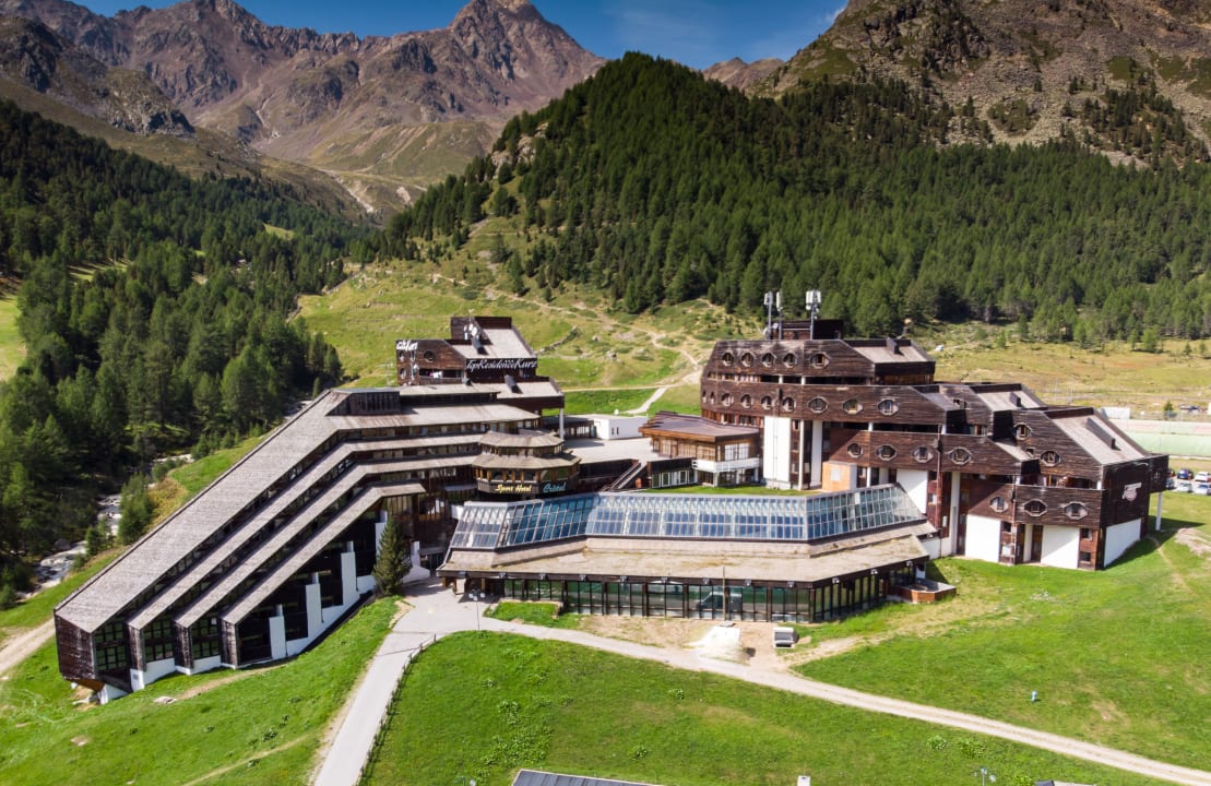 Außenansicht Blu Hotel Senales: Zirm-Cristal