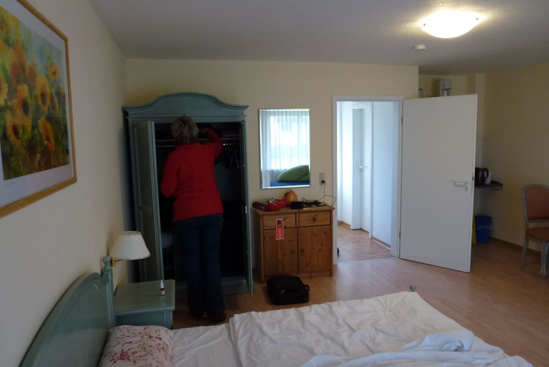 Blick zur Eingangstür Pension Hus Sünnenkringel