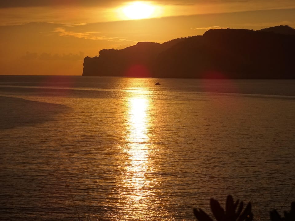 Blick von Balkon Sonnenuntergang Sentido Fido Punta del Mar – Adults only