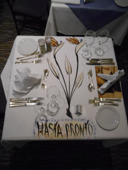 Verabschiedung auf kanarische Art ...  Hotel Tigaiga