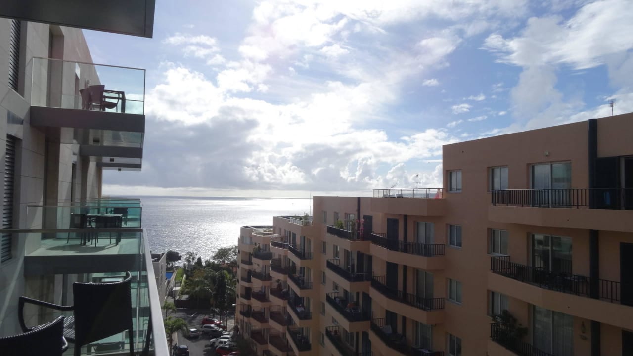 Blick vom Balkon zum Meer Hotel Golden Residence