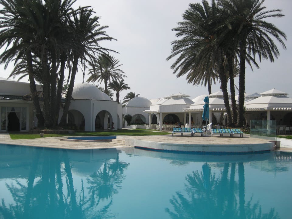 Blick zum Restaurant Monarque Club Rivage