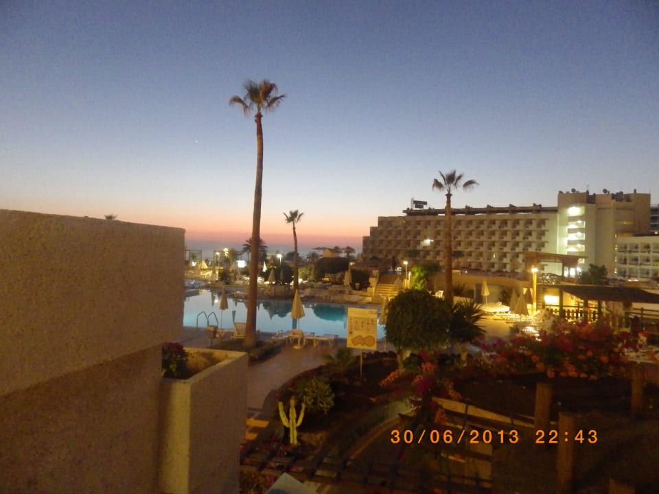 Aublick vom Balkon Alexandre Hotel Gala