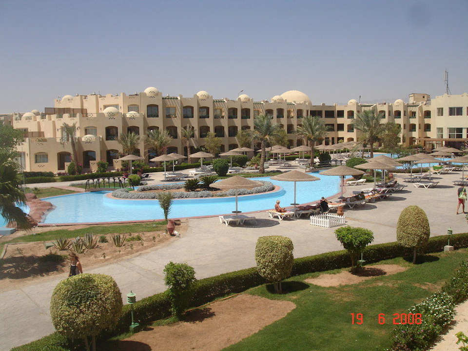 Вид с балкона Xanadu Club Makady Bay