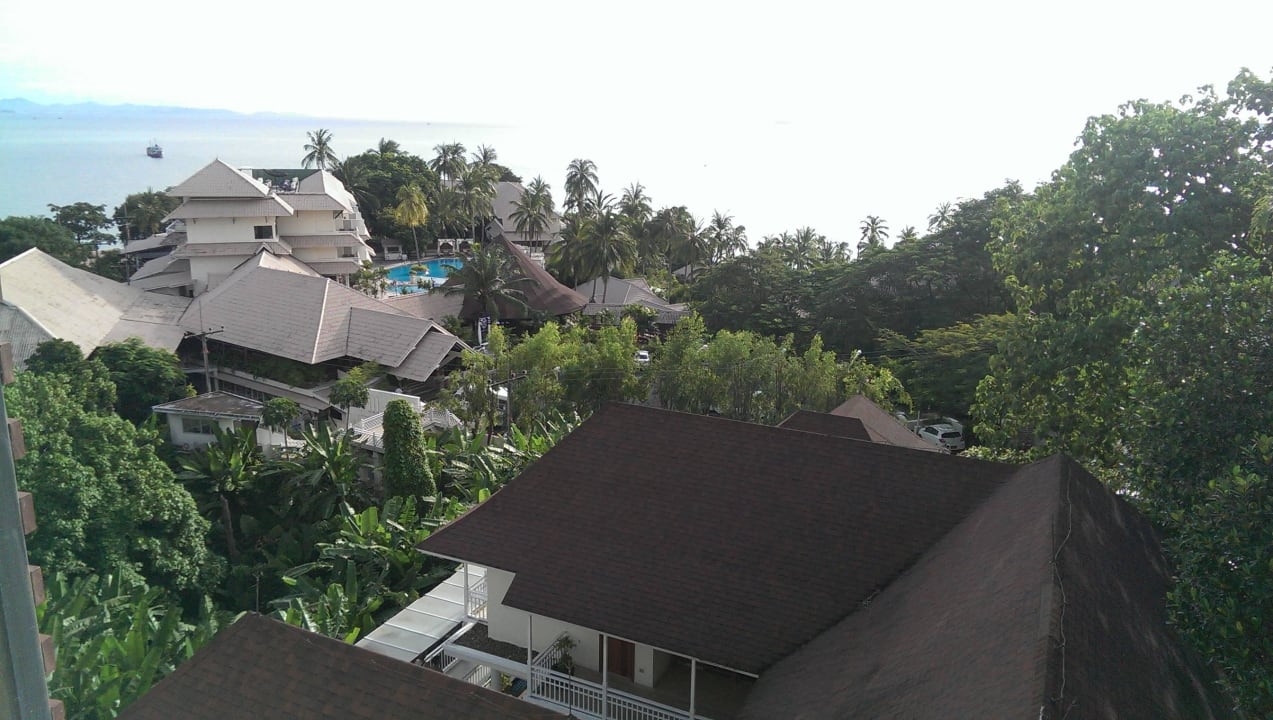 Blick vom Anbau auf dem Hügel Cape Panwa Hotel