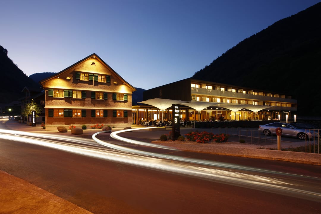 Außenansicht Sonne Mellau - Feel good Hotel