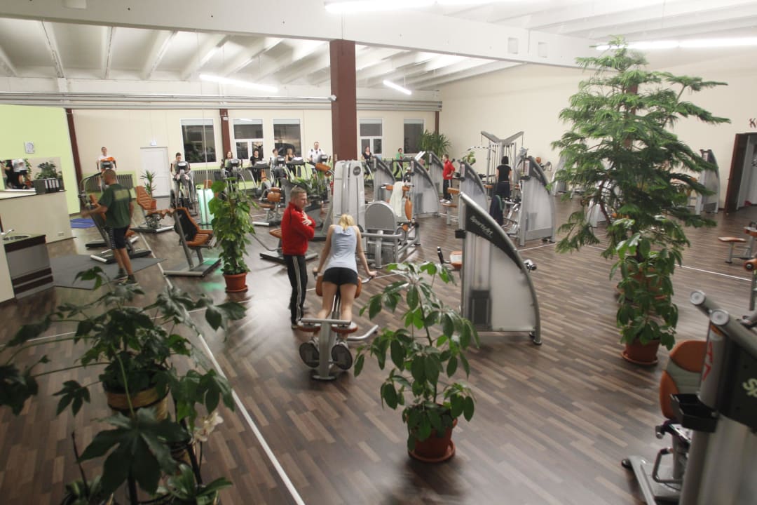 Panoramablick ins Fitnessstudio Rosen Hotel