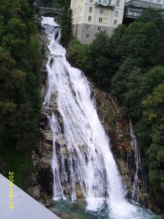 Blick aus dem Fenster Sanotel Bad Gastein
