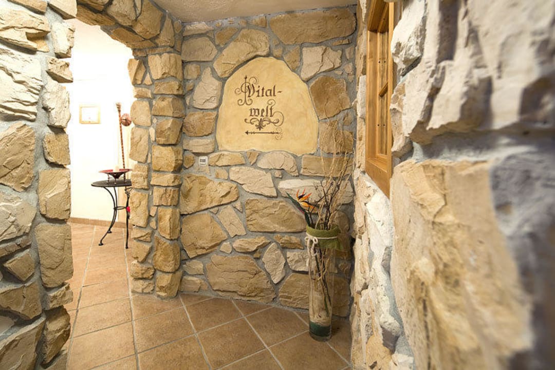 Eingang Vitalwelt Hotel Berghof