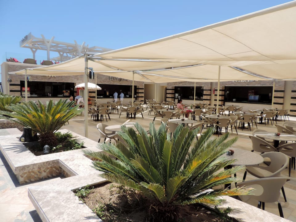 Das "Open-Air Restaurant" Pickalbatros White Beach Resort - Hurghada