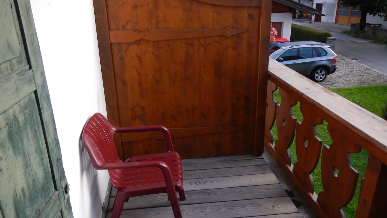 Balkon Hotel Alpenglühn