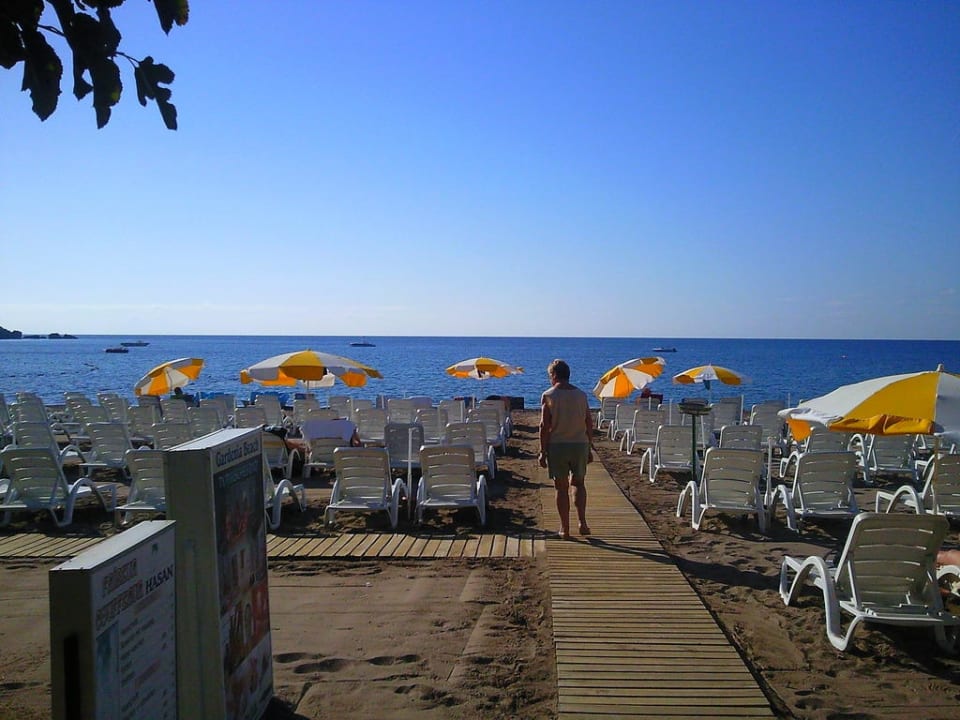 Mein erster Strandblick Hotel Gardenia Beach