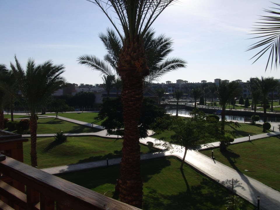 Nochmal der Zimmerausblick Pickalbatros Dana Beach Resort - Hurghada