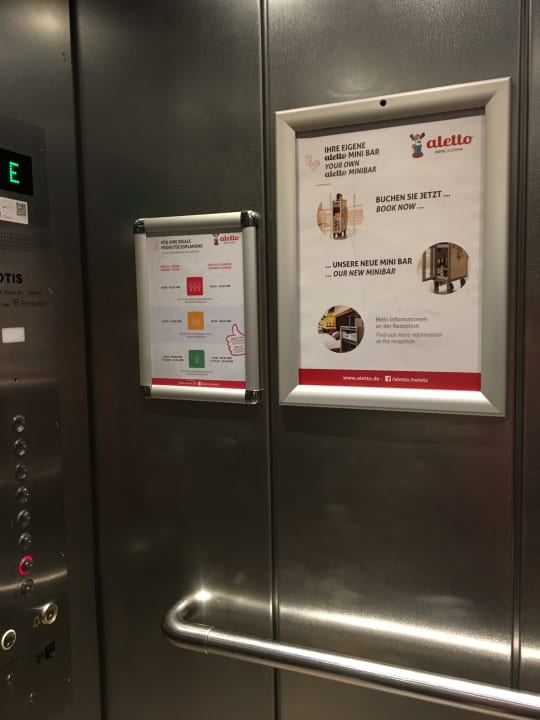 Aufzug aletto Hotel Kudamm