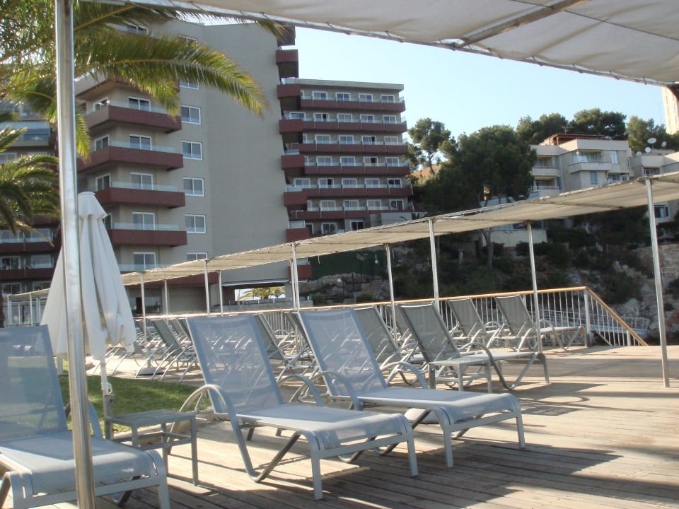 Der Schriftzug "Bonanza Playa" ist nicht mehr da Hotel Bonanza Playa