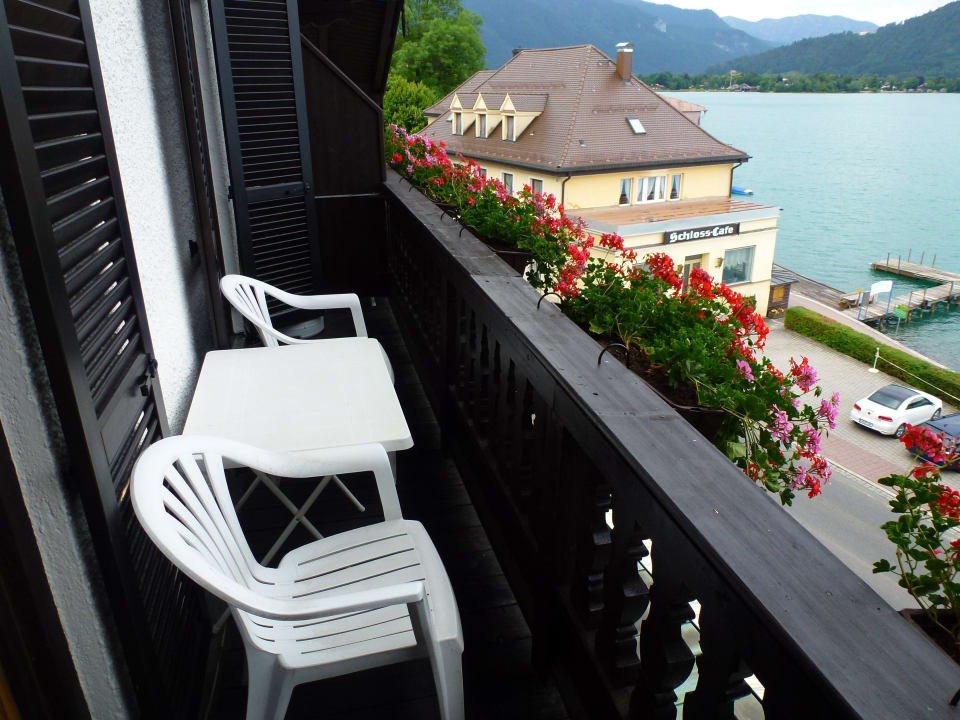  Unser Balkon  Seehotel zur Post Tegernsee 