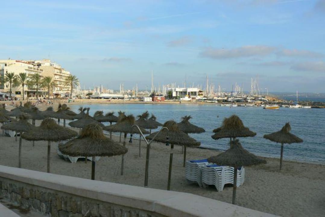 Strand zum Hotel JS Palma Stay
