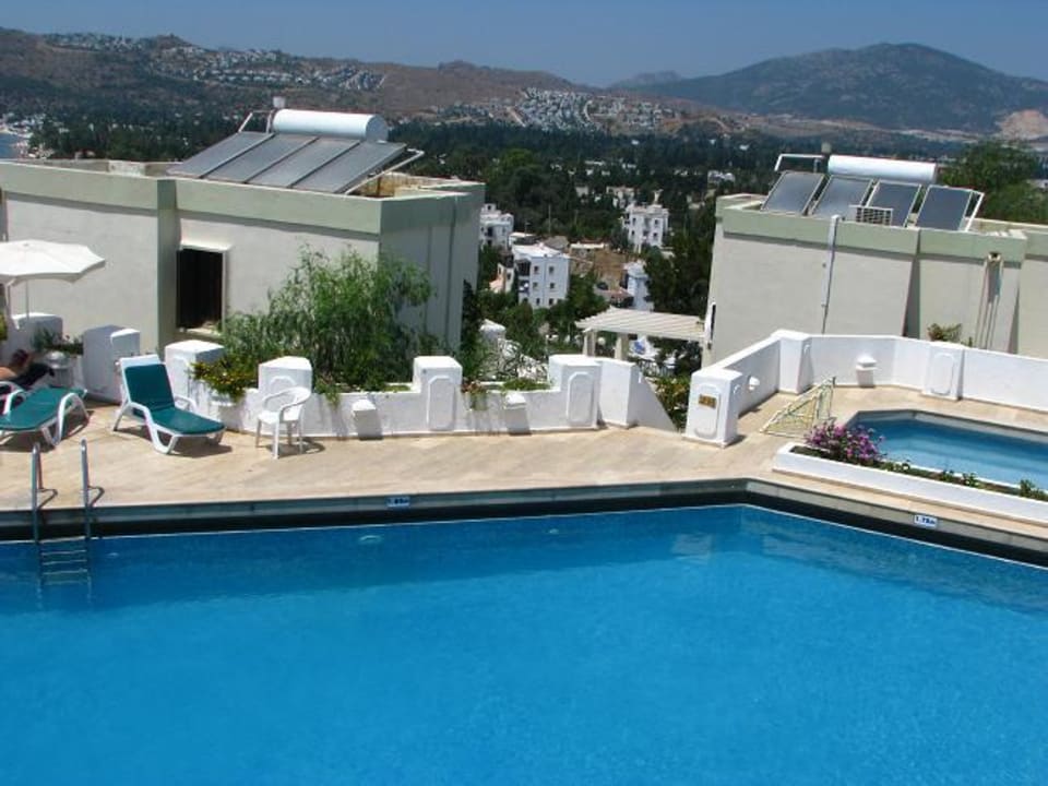 Widok z restauracji na basen Riva Bodrum Resort