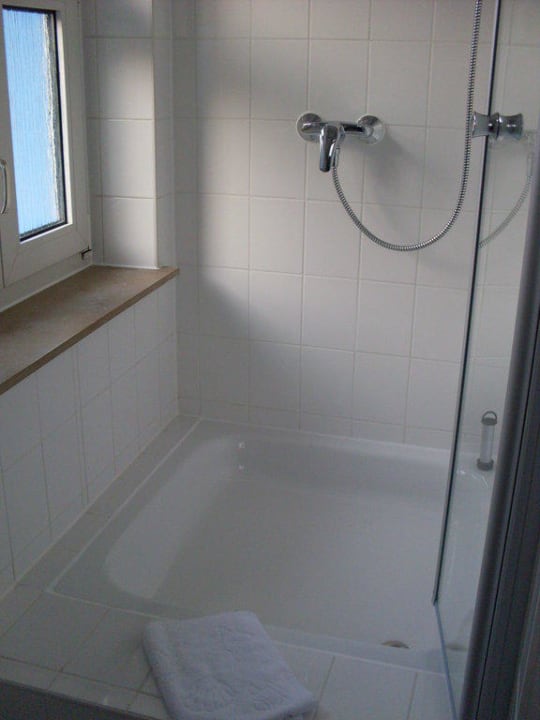 Dusche der Suite Villa Aranka