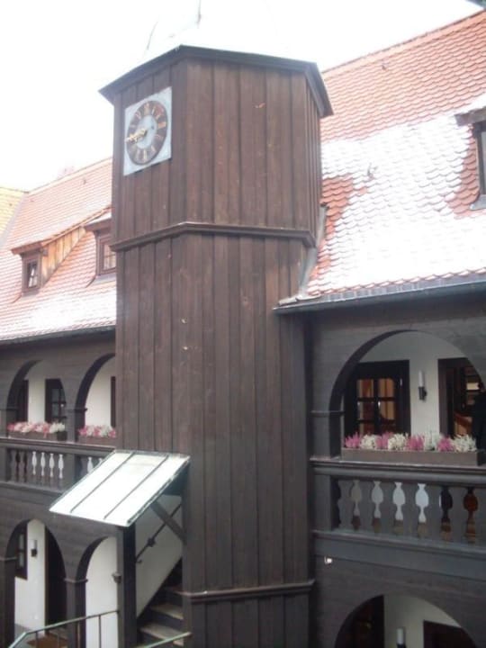 Romantischer Innenhof VCH-Hotel Augustinerkloster zu Erfurt