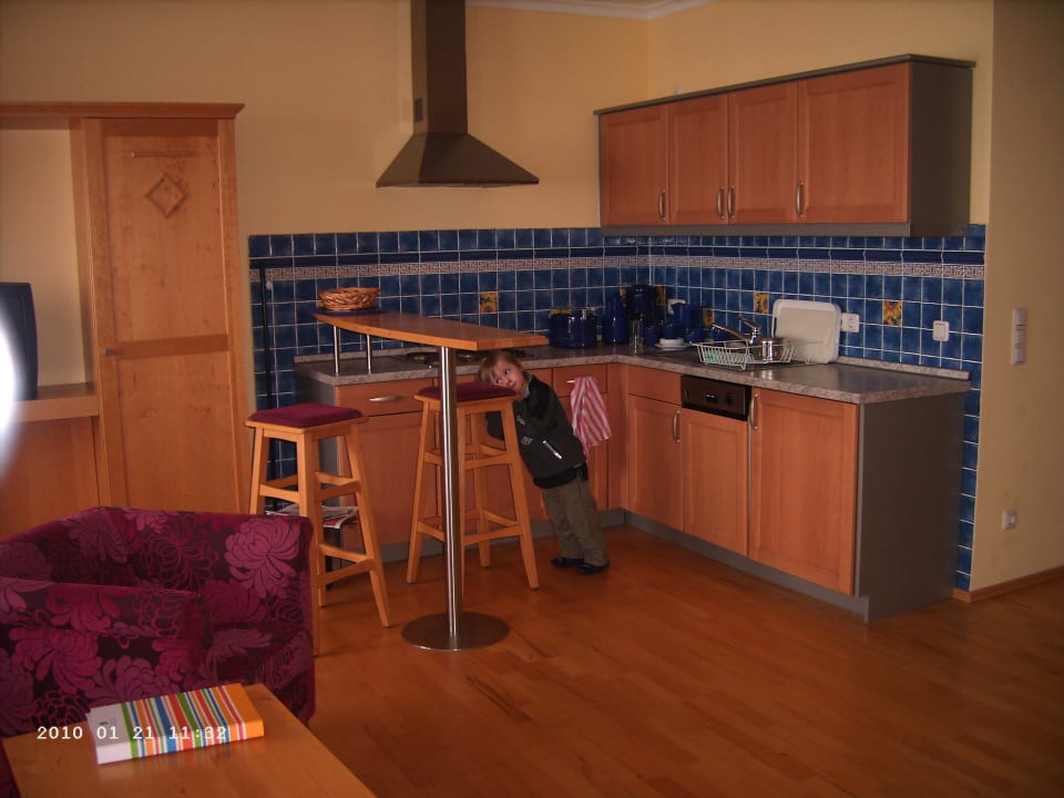 Küchenbereich Elldus Resort - Familotel Erzgebirge