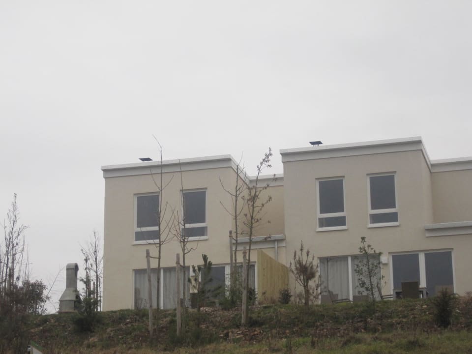 Unser Ferienhaus links Center Parcs Park Bostalsee