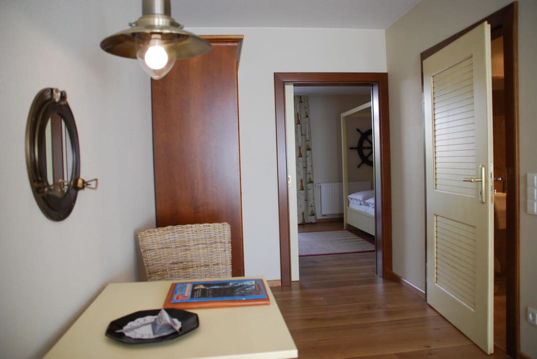 Suite "B" Blick zum Wohnraum Hotel Friese up anner Siet